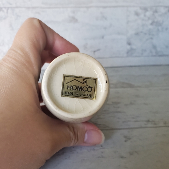 Homco Vintage Crackle Japanese Vase - Picture 6 of 7